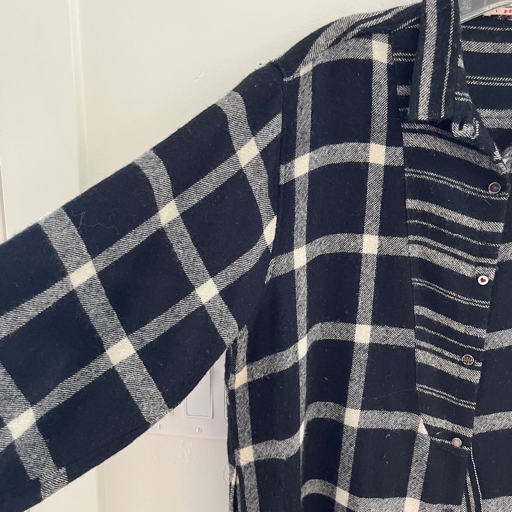 Pero wool oversized button up tunic size 44 - Picture 7 of 11